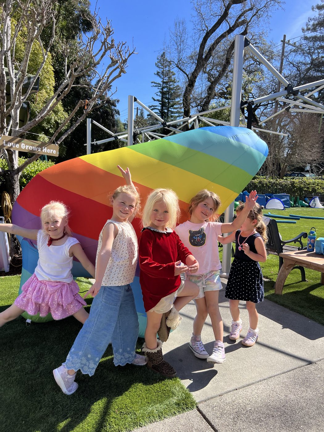 Children at The Ross Preschool
